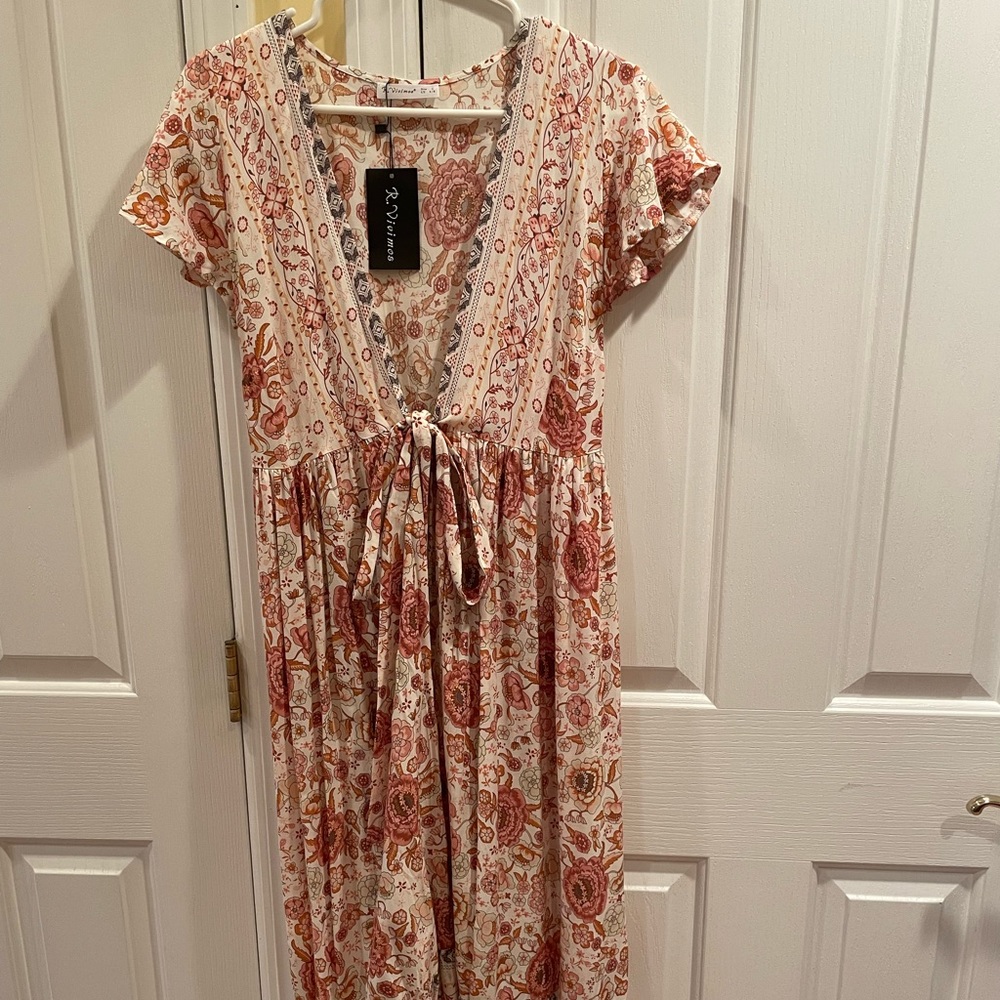 Floral maxi dress